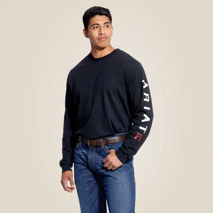 Men TShirts and Polos Ariat FR Roughneck Skull Logo TShirt Black Men TShirts and Polos Ariat FR Roughneck Skull Logo TShirt Black