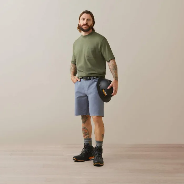 Men TShirts and Polos Ariat Rebar Cotton Strong American Outdoors TShirt Beetle Men TShirts and Polos Ariat Rebar Cotton Strong American Outdoors TShirt Beetle