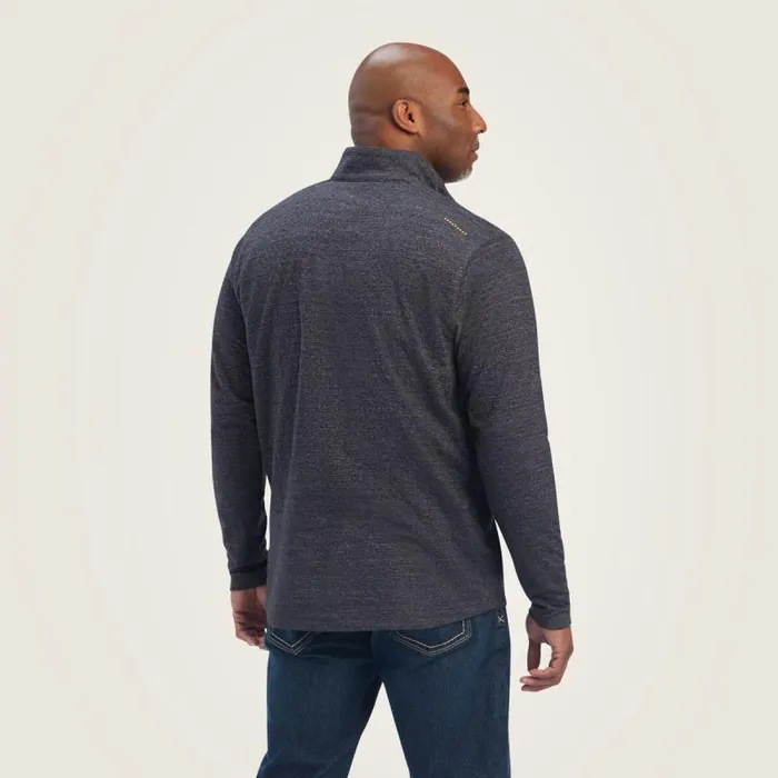 Men TShirts and Polos Ariat Rebar Foundation 14 Zip Shirt Charcoal Heather Men TShirts and Polos Ariat Rebar Foundation 14 Zip Shirt Charcoal Heather