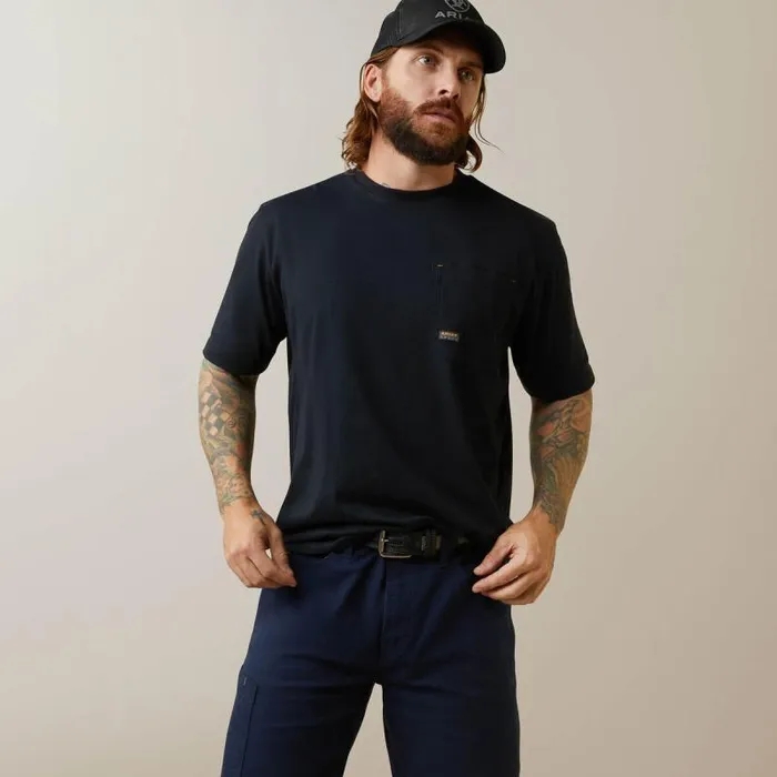 Men TShirts and Polos Ariat Rebar Workman Born For This TShirt Black Men TShirts and Polos Ariat Rebar Workman Born For This TShirt Black