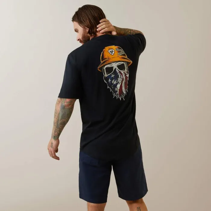 Men TShirts and Polos Ariat Rebar Workman Born For This TShirt Black Men TShirts and Polos Ariat Rebar Workman Born For This TShirt Black