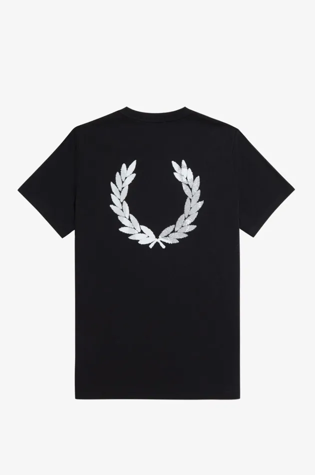 Men TShirts Fred Perry Advantage Perry TShirt Black