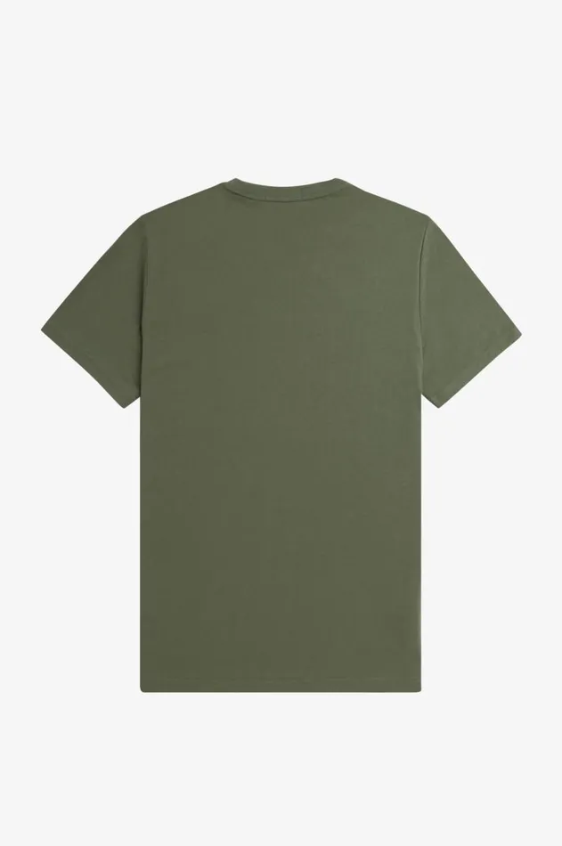 Men TShirts Fred Perry Fred Perry Graphic TShirt Laurel Wreath Green