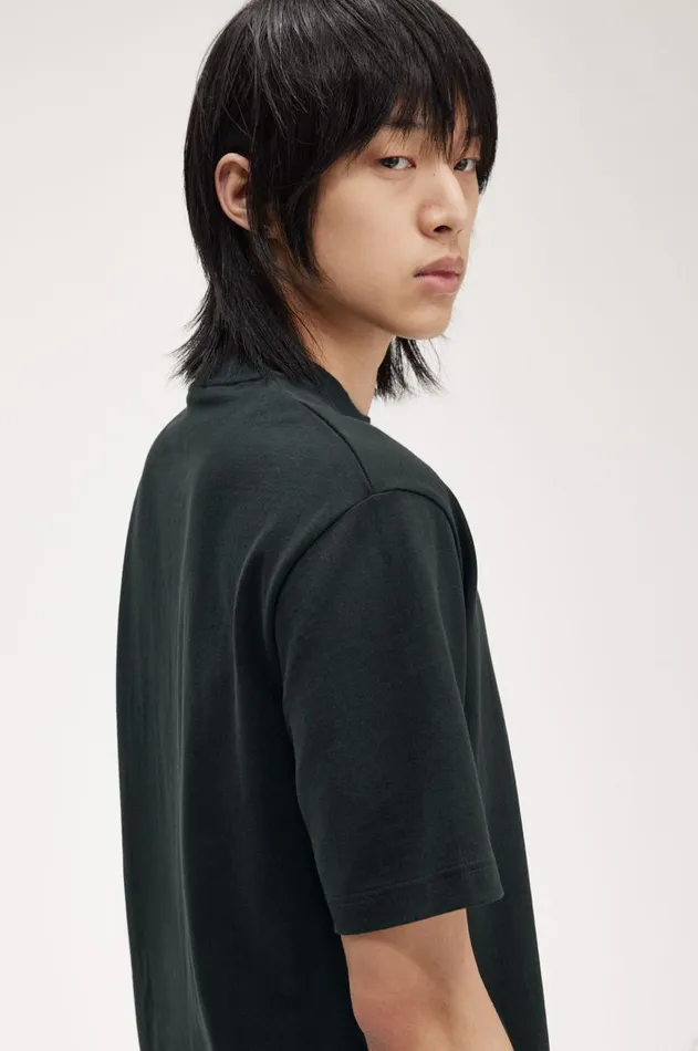 Men TShirts Fred Perry Relaxed TShirt Night Green