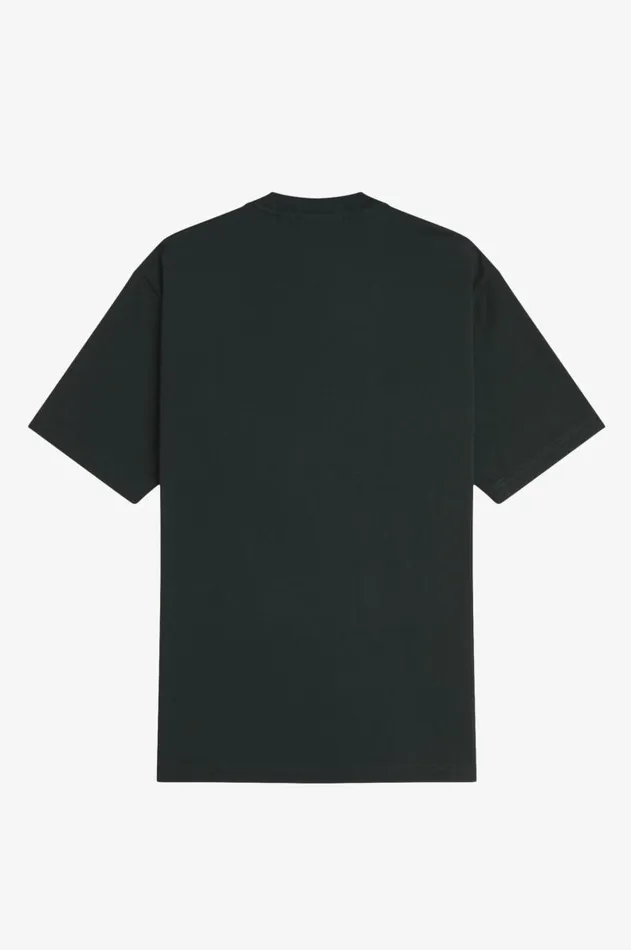Men TShirts Fred Perry Relaxed TShirt Night Green