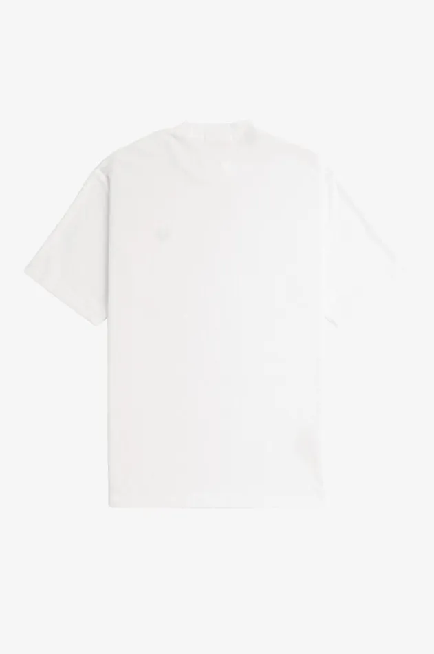 Men TShirts Fred Perry Relaxed Towelling TShirt Snow White