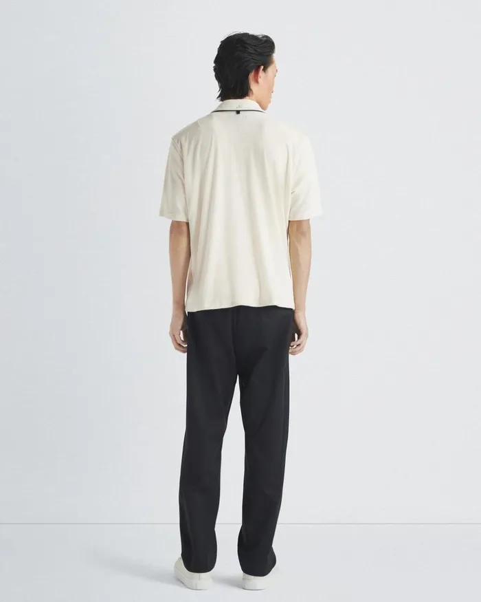 Men TShirts Rag 038 Bone Avery Toweling Shirt Ivory