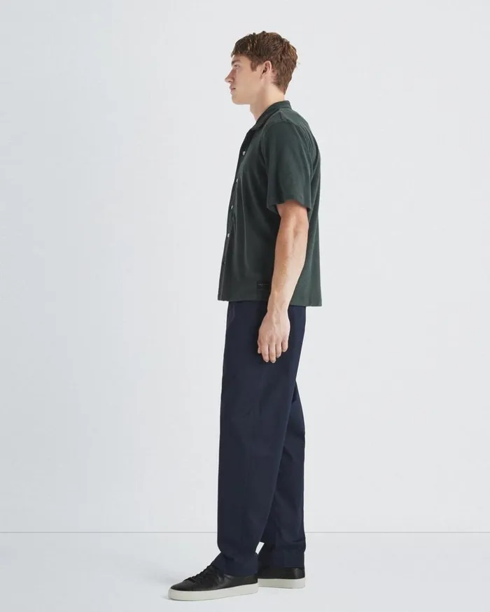 Men TShirts Rag 038 Bone Avery Toweling Shirt Shadow Green