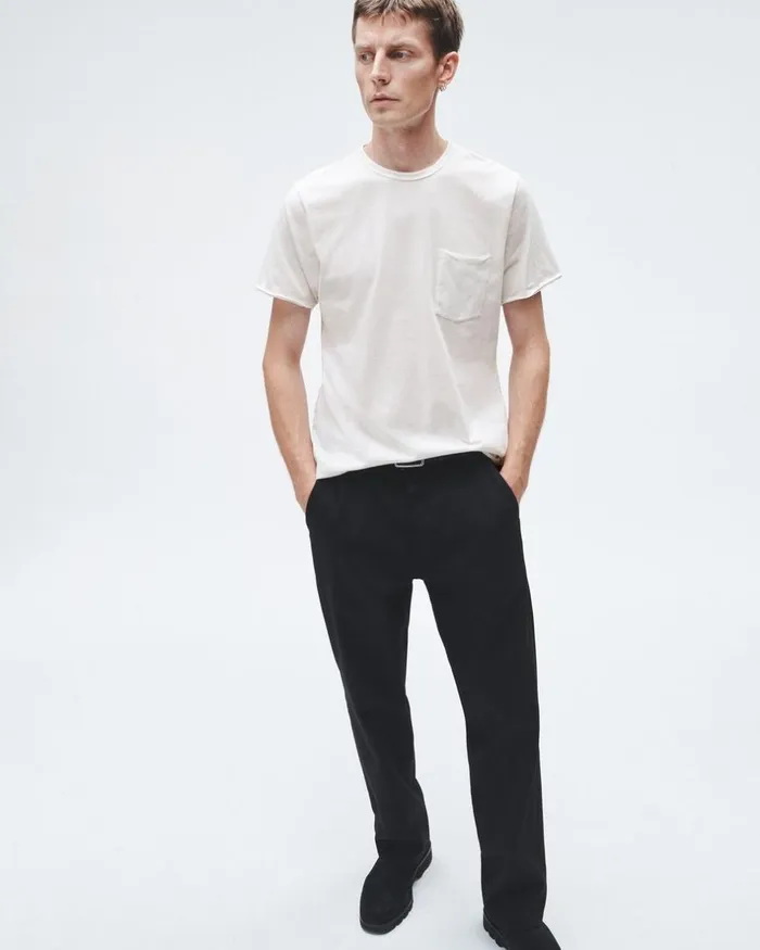Men TShirts Rag 038 Bone Miles Principal Jersey Tee Pfd