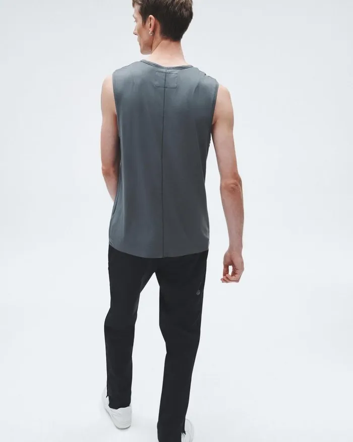 Men TShirts Rag 038 Bone Pursuit Hayden Tank Storm Grey