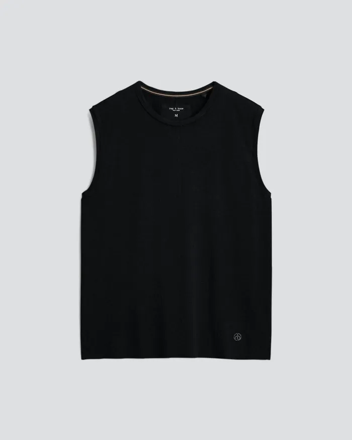 Men TShirts Rag 038 Bone Pursuit Haydon Tank Black