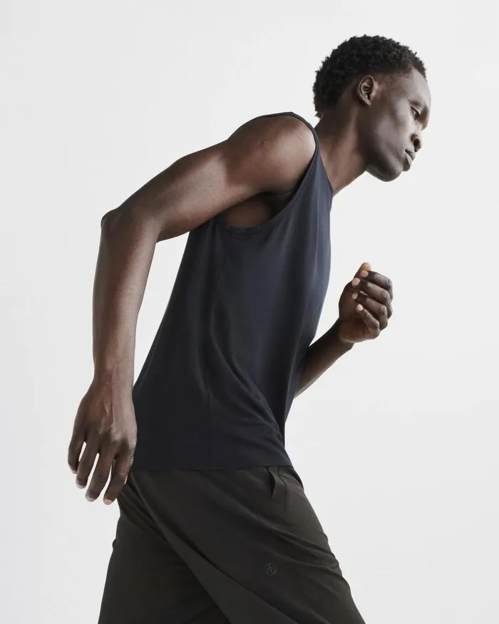 Men TShirts Rag 038 Bone Pursuit Haydon Tank Black