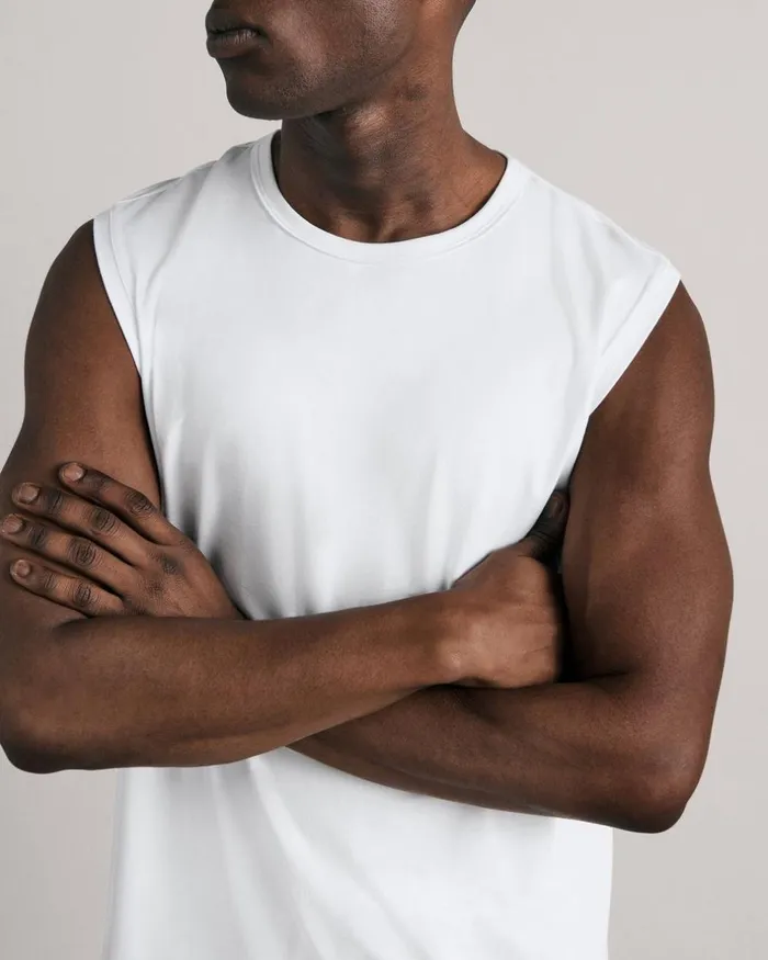 Men TShirts Rag 038 Bone Pursuit Haydon Tank White