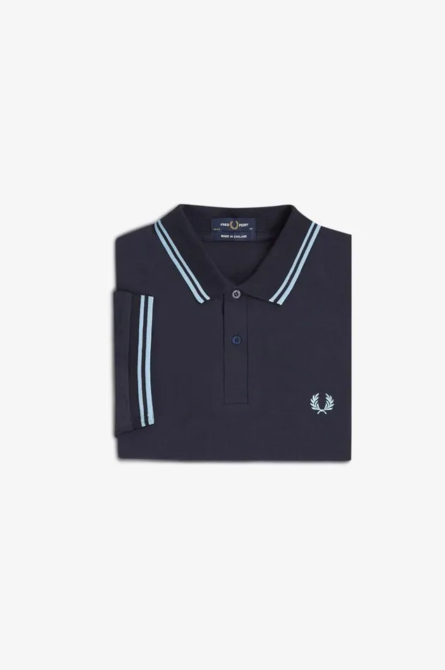 Men The Fred Perry Shirt Fred Perry M12 Navyiceice