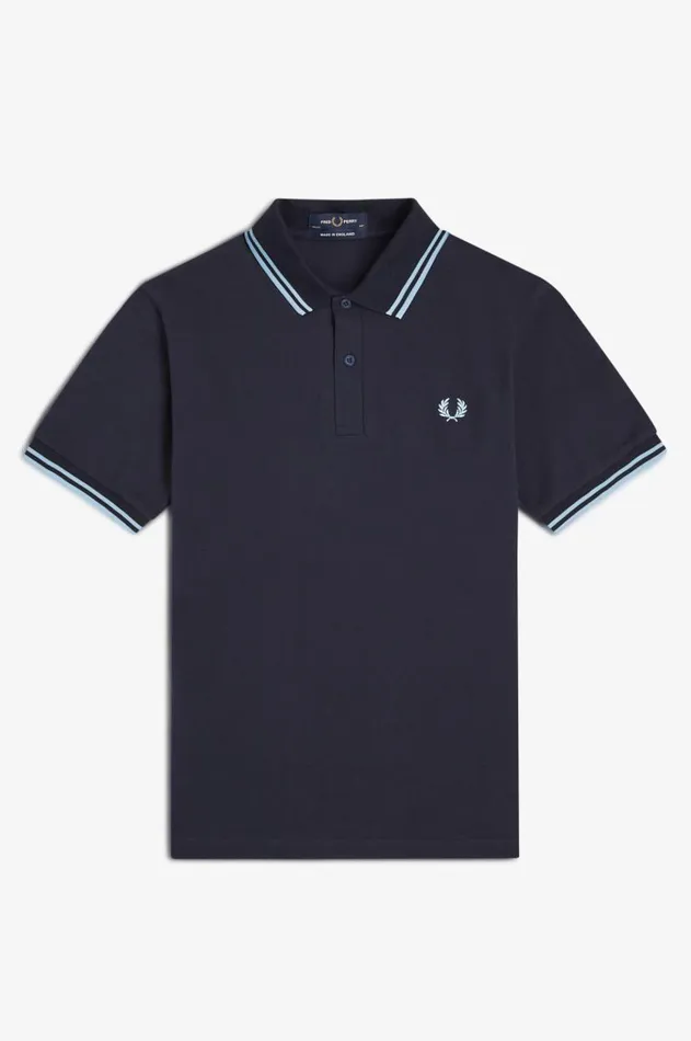 Men The Fred Perry Shirt Fred Perry M12 Navyiceice