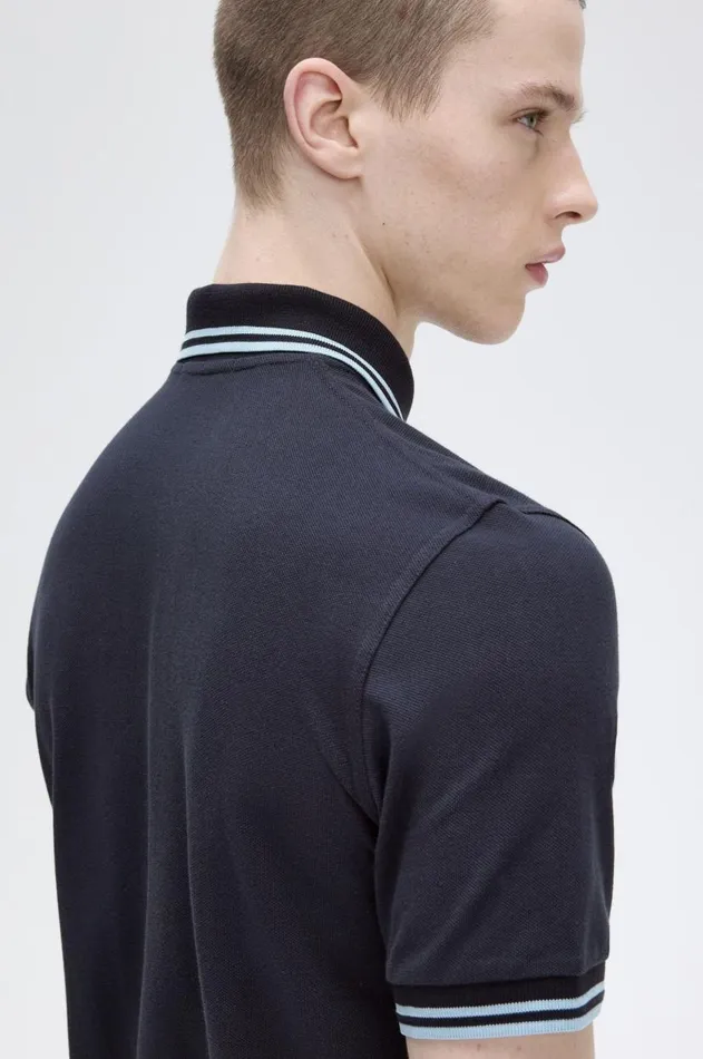 Men The Fred Perry Shirt Fred Perry M12 Navyiceice