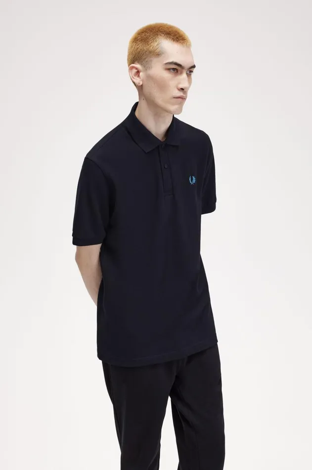 Men The Fred Perry Shirt Fred Perry M3 Blackrunaway Bay Ocean
