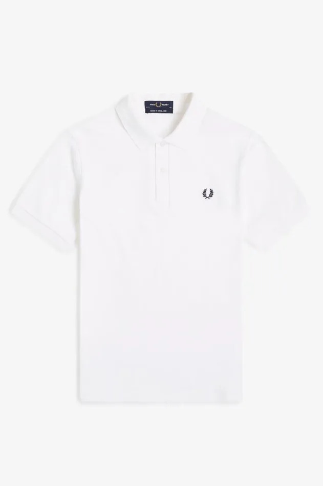 Men The Fred Perry Shirt Fred Perry M3 Whitenavy