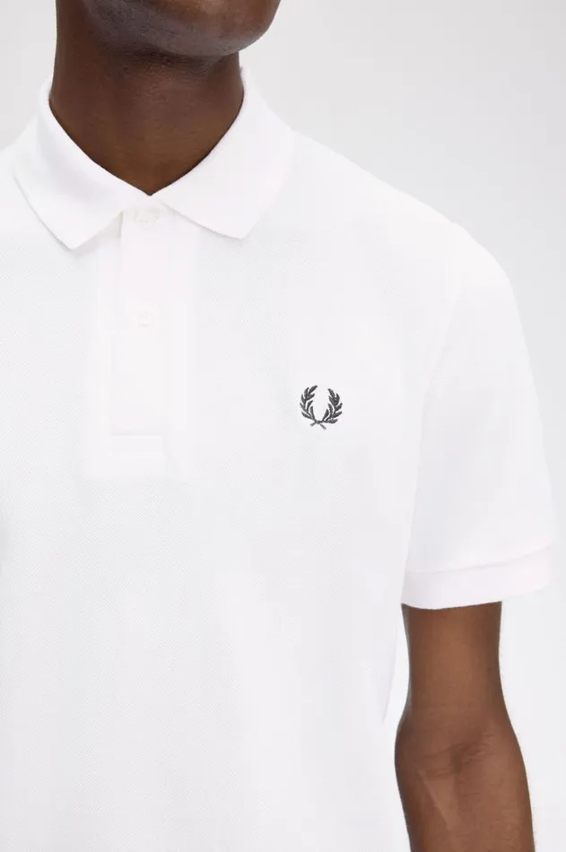 Men The Fred Perry Shirt Fred Perry M3 Whitenavy