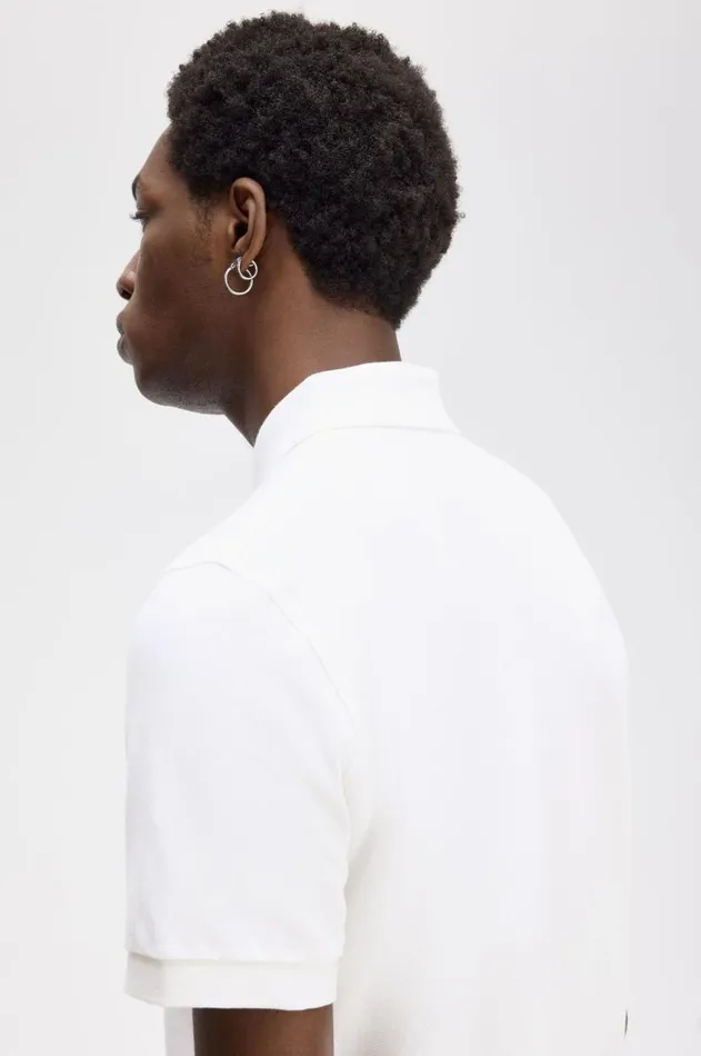 Men The Fred Perry Shirt Fred Perry M3 Whitenavy