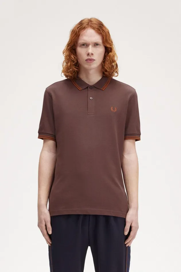 Men The Fred Perry Shirt Fred Perry M3600 Carrington Bricknut Flakeenut Flakee