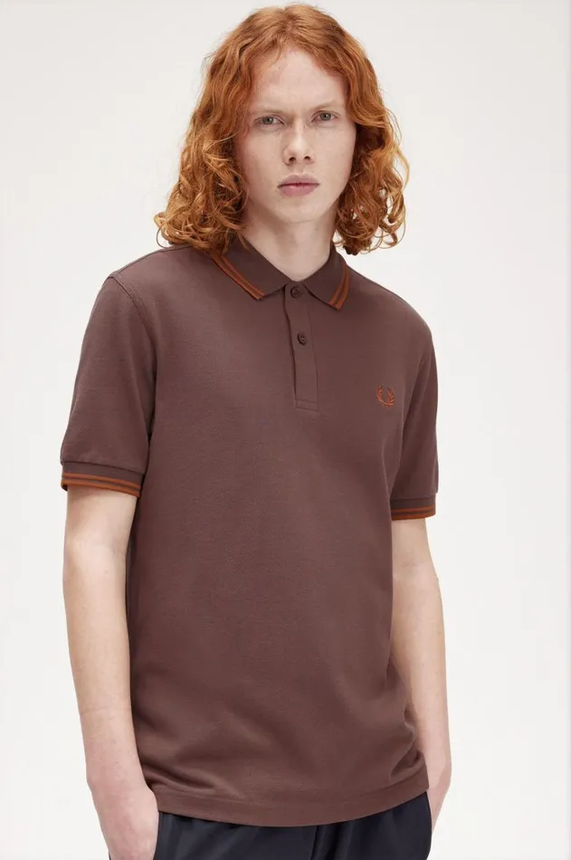 Men The Fred Perry Shirt Fred Perry M3600 Carrington Bricknut Flakeenut Flakee