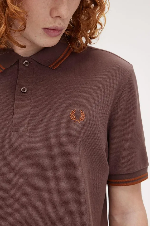 Men The Fred Perry Shirt Fred Perry M3600 Carrington Bricknut Flakeenut Flakee