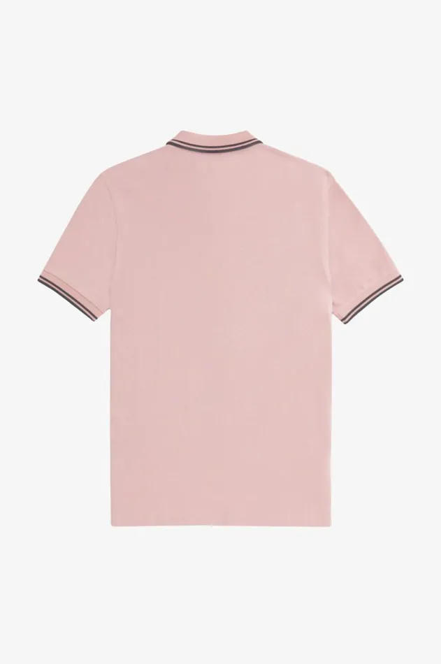 Men The Fred Perry Shirt Fred Perry M3600 Dusty Rose Pinkblackblack