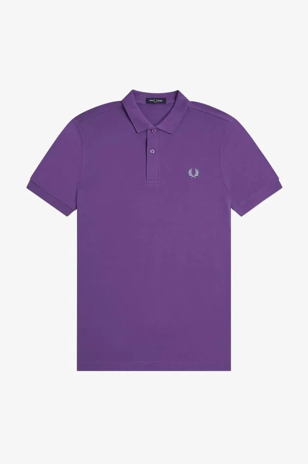 Men The Fred Perry Shirt Fred Perry M6000 Amethystsilver Blue