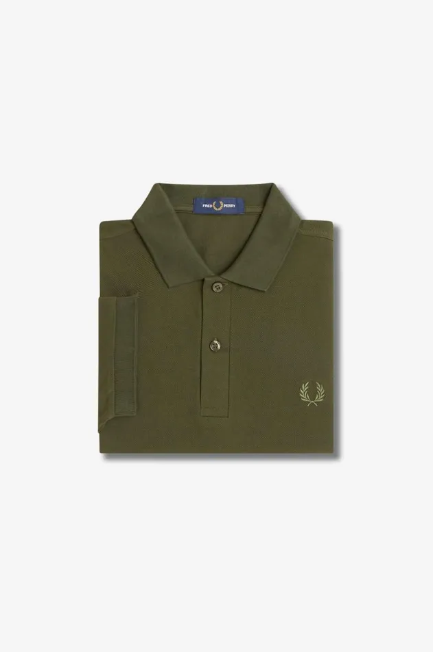 Men The Fred Perry Shirt Fred Perry M6000 Hunting Greenlaurel Wreath Green