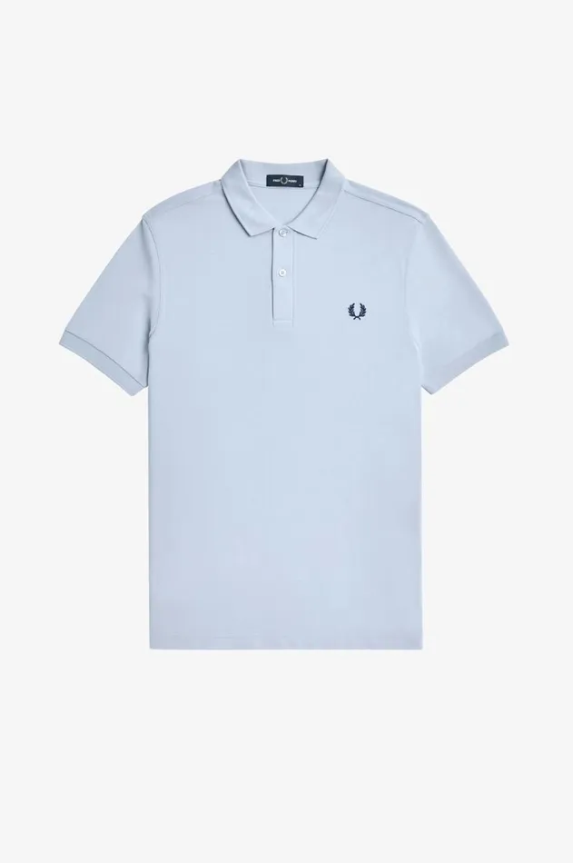 Men The Fred Perry Shirt Fred Perry M6000 Light Smokeshaded Cobalt