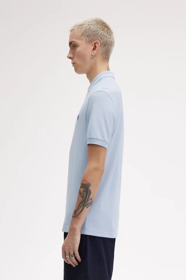 Men The Fred Perry Shirt Fred Perry M6000 Light Smokeshaded Cobalt