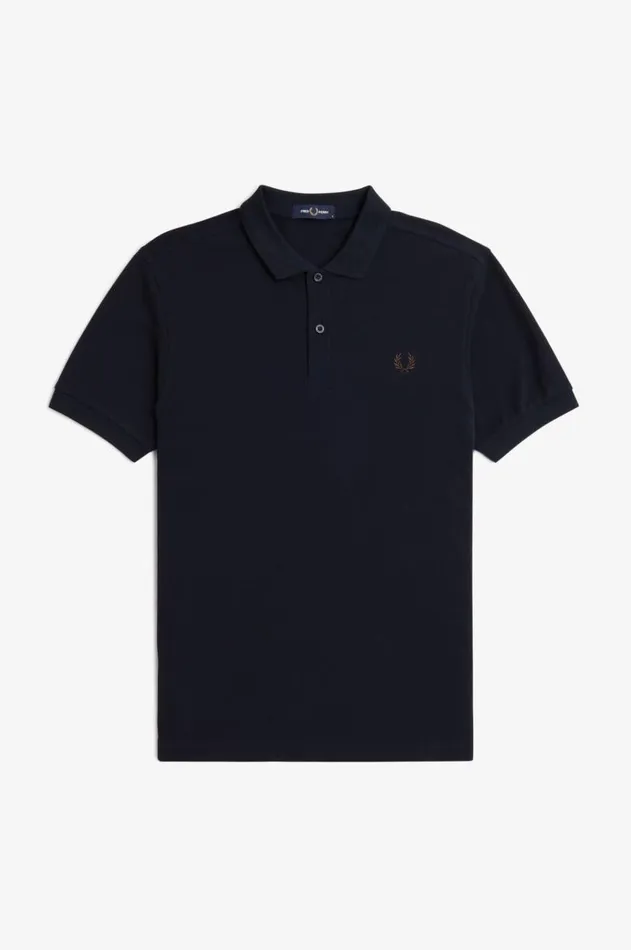Men The Fred Perry Shirt Fred Perry M6000 Navycarrington Brick