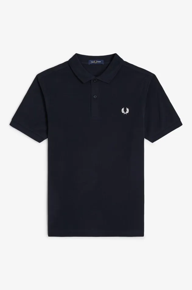 Men The Fred Perry Shirt Fred Perry M6000 Navysnow White
