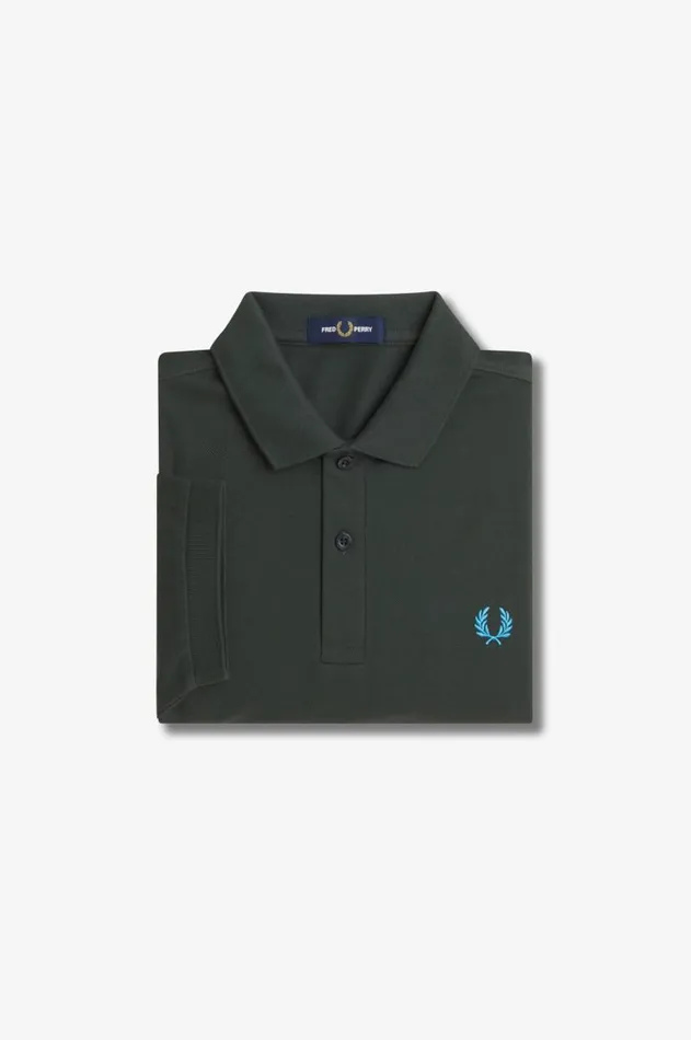 Men The Fred Perry Shirt Fred Perry M6000 Night Greenrunaway Bay Ocean