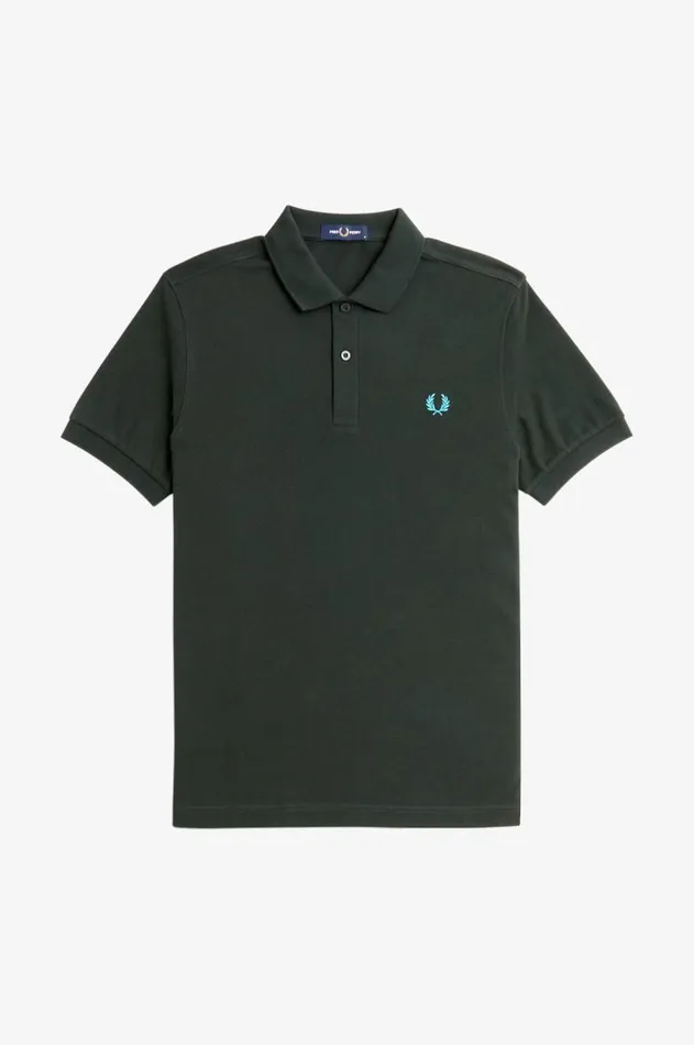 Men The Fred Perry Shirt Fred Perry M6000 Night Greenrunaway Bay Ocean