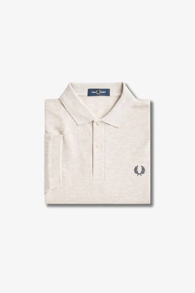 Men The Fred Perry Shirt Fred Perry M6000 Porridge Marlanchor Grey