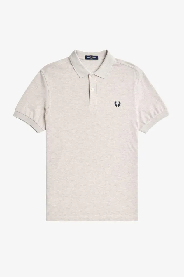 Men The Fred Perry Shirt Fred Perry M6000 Porridge Marlanchor Grey