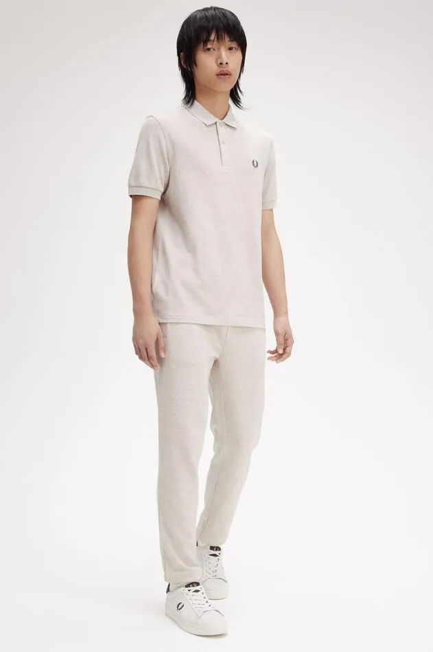 Men The Fred Perry Shirt Fred Perry M6000 Porridge Marlanchor Grey