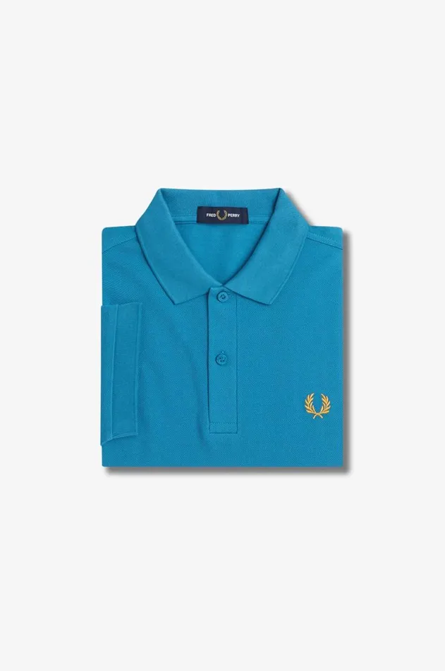 Men The Fred Perry Shirt Fred Perry M6000 Runaway Bay Oceanhoneycomb