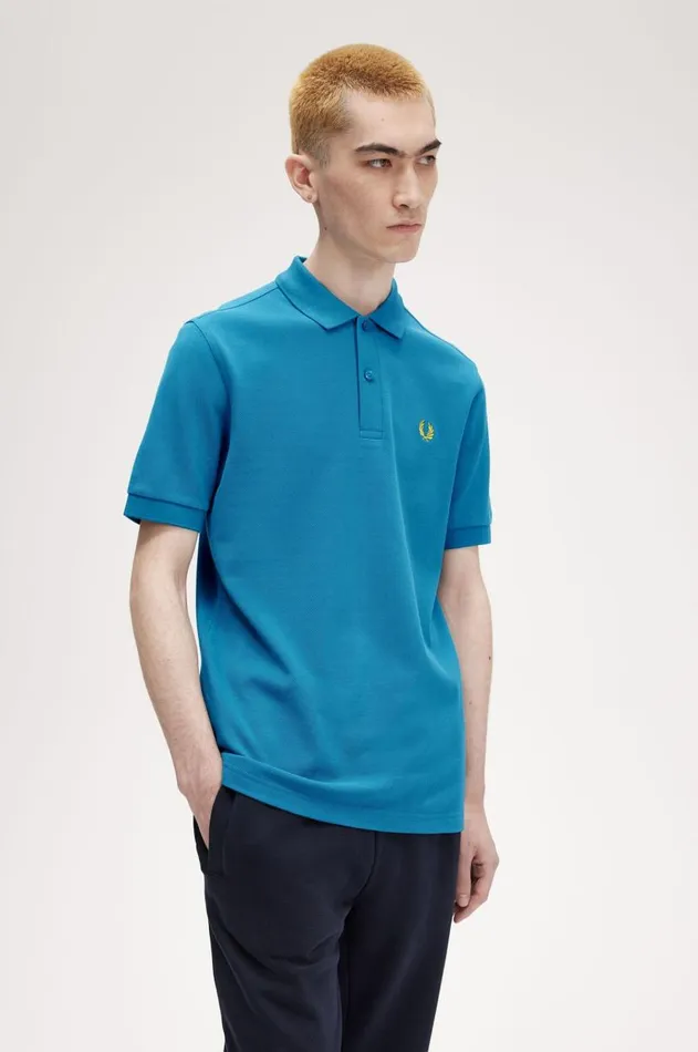 Men The Fred Perry Shirt Fred Perry M6000 Runaway Bay Oceanhoneycomb