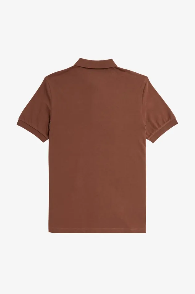 Men The Fred Perry Shirt Fred Perry M6000 Whisky Brownporridge Marl
