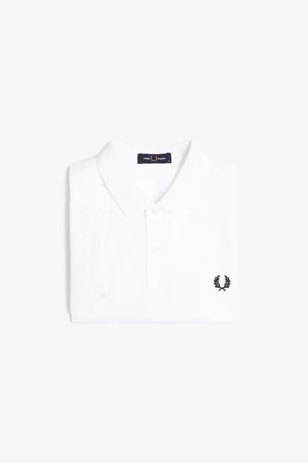Men The Fred Perry Shirt Fred Perry M6000 Whitenavy
