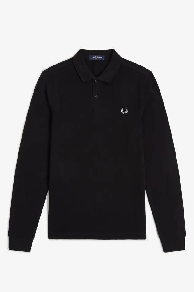 Men The Fred Perry Shirt Fred Perry M6006 Blackchrome