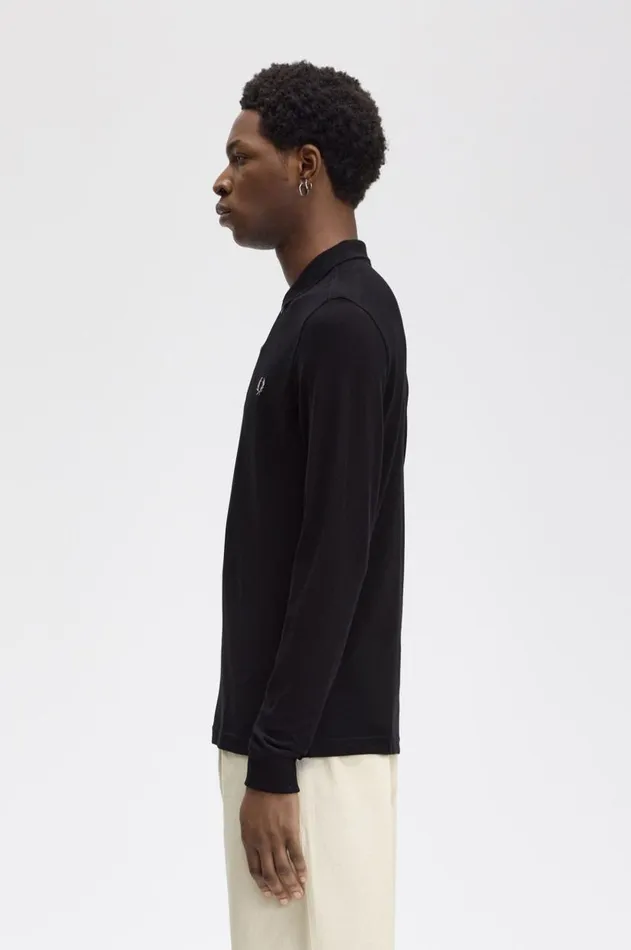 Men The Fred Perry Shirt Fred Perry M6006 Blackchrome