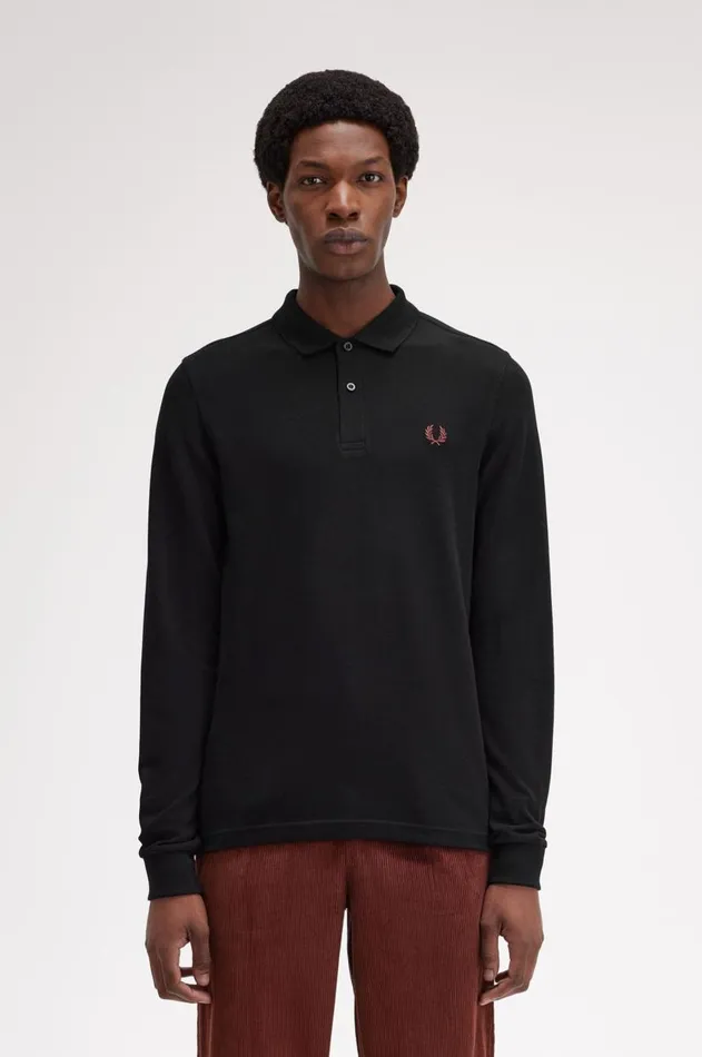 Men The Fred Perry Shirt Fred Perry M6006 Blackwhisky Brown