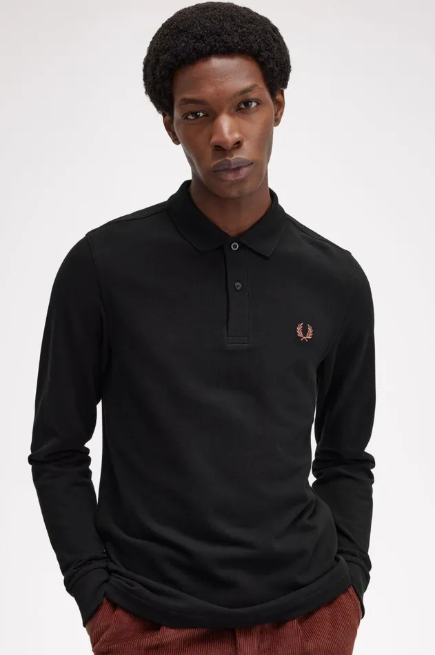 Men The Fred Perry Shirt Fred Perry M6006 Blackwhisky Brown