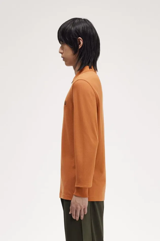 Men The Fred Perry Shirt Fred Perry M6006 Marmaladeblack