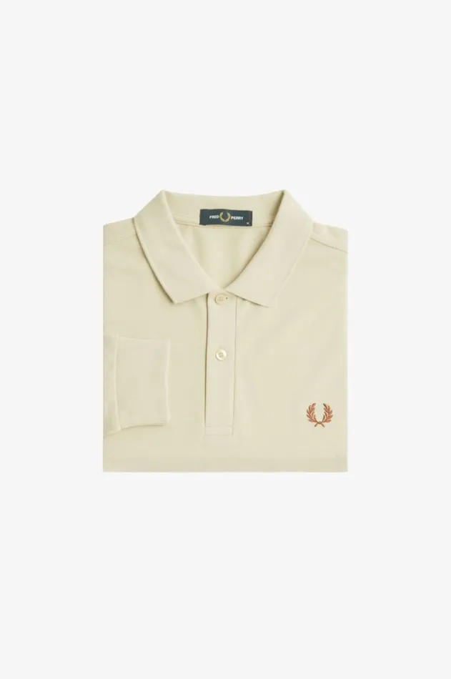 Men The Fred Perry Shirt Fred Perry M6006 Oatmealwhisky Brown