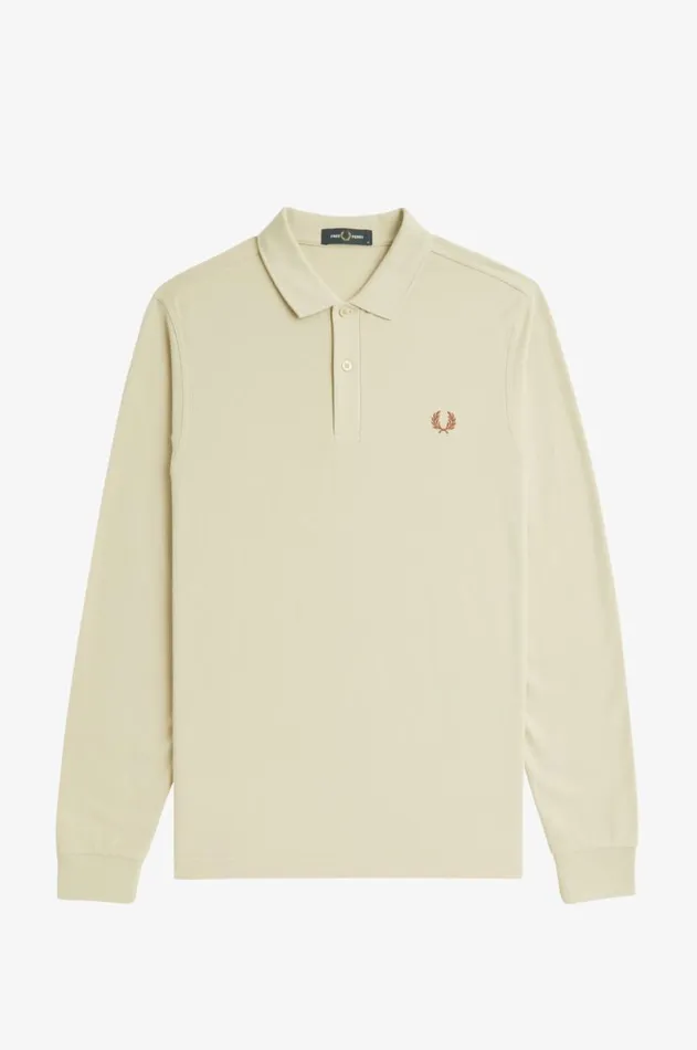 Men The Fred Perry Shirt Fred Perry M6006 Oatmealwhisky Brown
